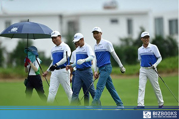 Golf chính là môn thể thao ưu thích của giới doanh nhân